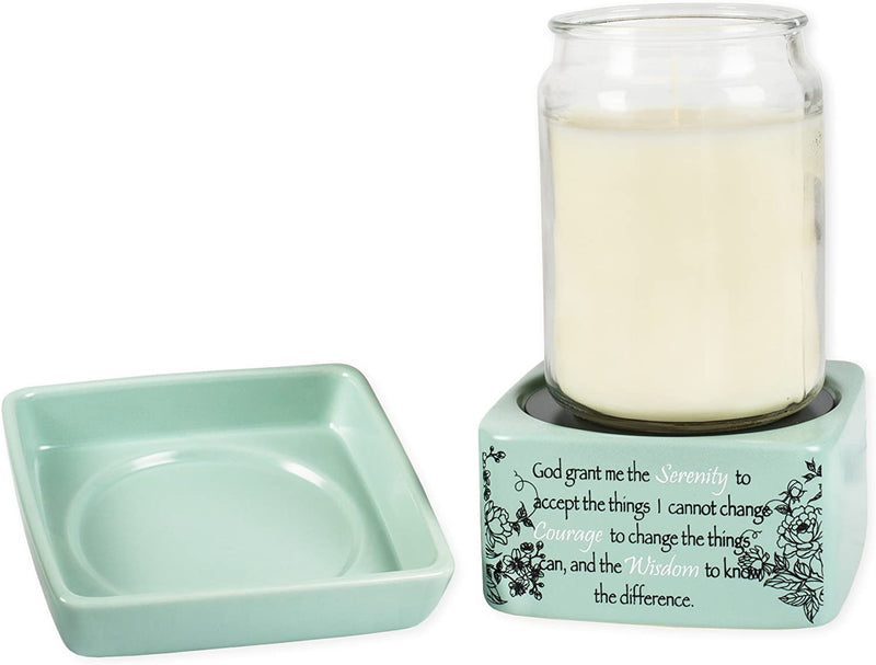2-in-1 Jar candle warmer With top plate removed