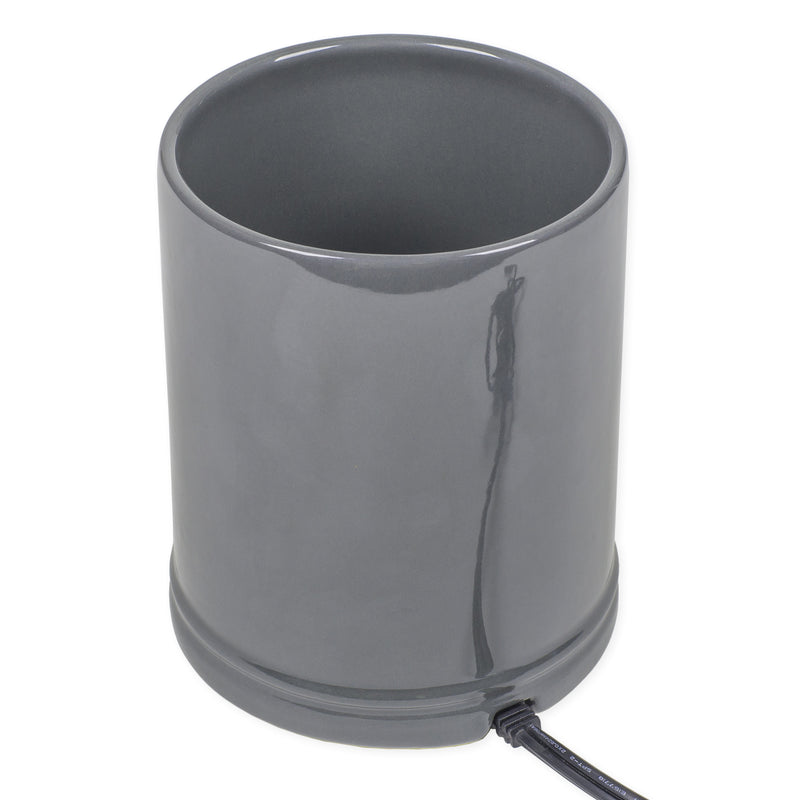 God Bless This Home With Love Grey Stoneware Electric Jar Candle Warmer