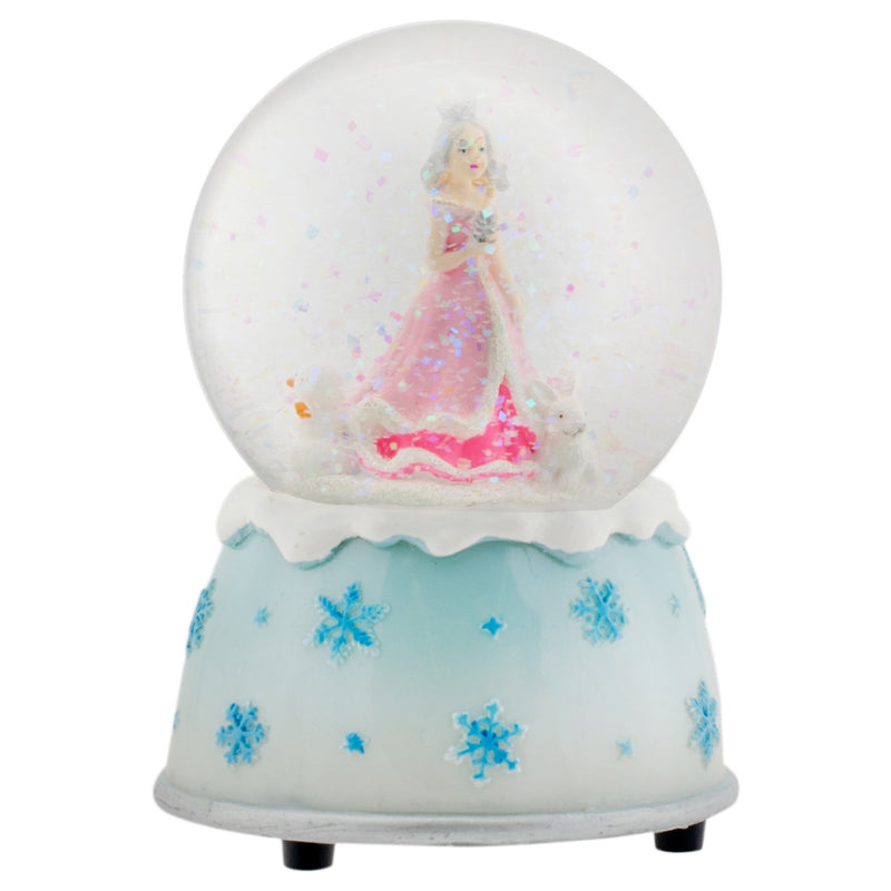 Musical 80MM Snow Globe (Winter Princess in the Snow)