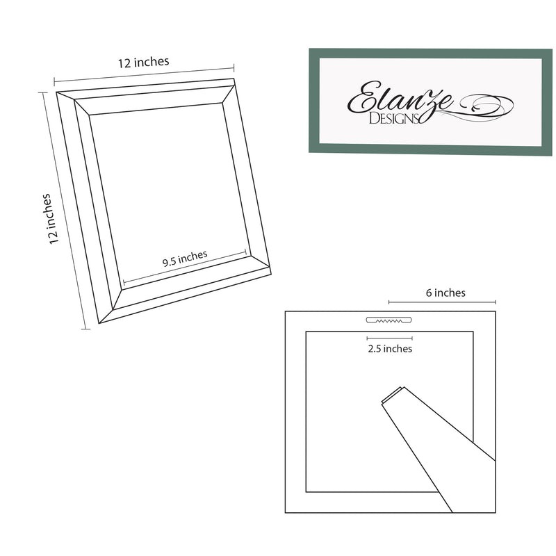 Illustration of frame dimensions