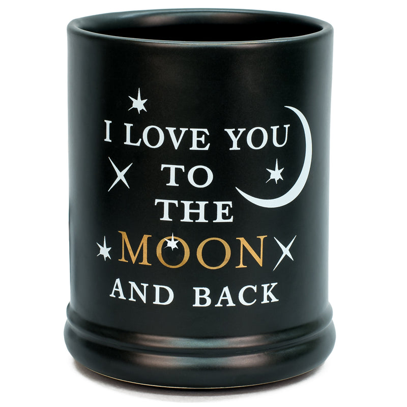 Love You to the Moon Ceramic Stoneware Electric Large Jar Candle Warmer