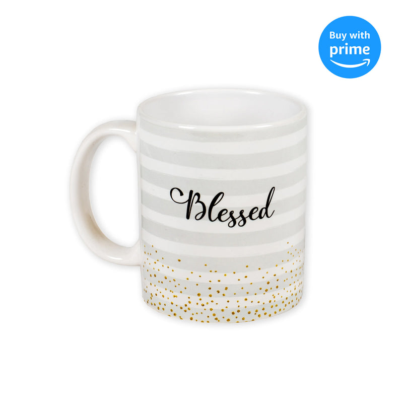 Blessed Joy Psalm 30:5 11 Ounce Ceramic Coffee Mug