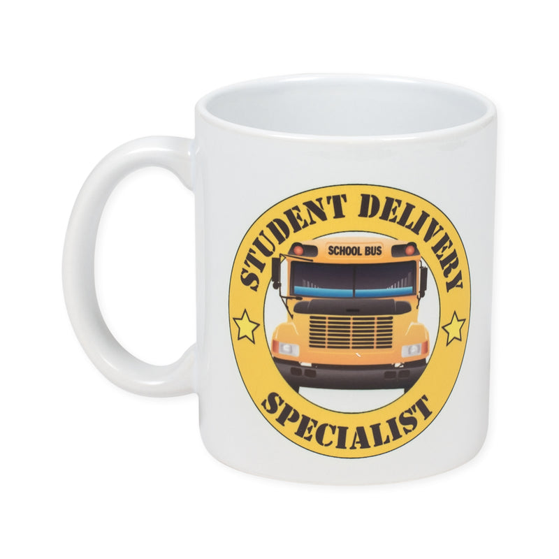 Student Delivery Specialist Number One Bus Driver 11 Ounce Ceramic Coffee Mug