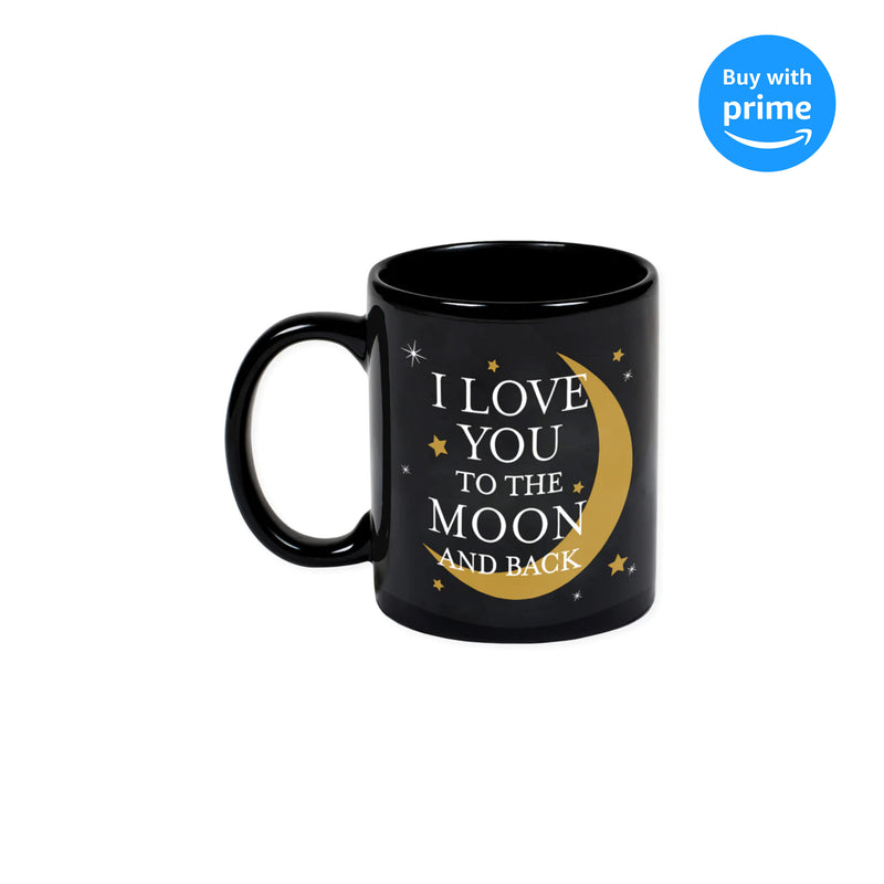 Love You to the Moon and Back 11 Ounce Ceramic Stoneware Coffee Mug