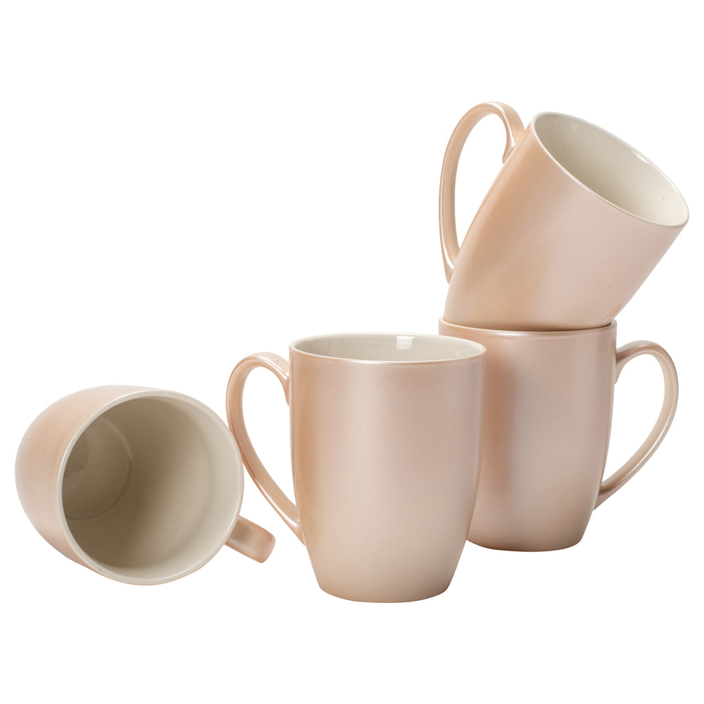 Ceramic Coffee Cups Set, Mug Coffee Cup Pearl