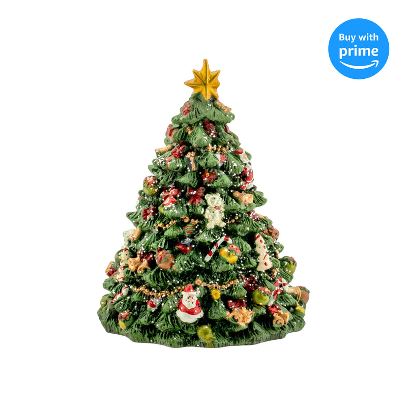 Christmas Tree Musical Box - Plays Tune We Wish You A Merry Christmas