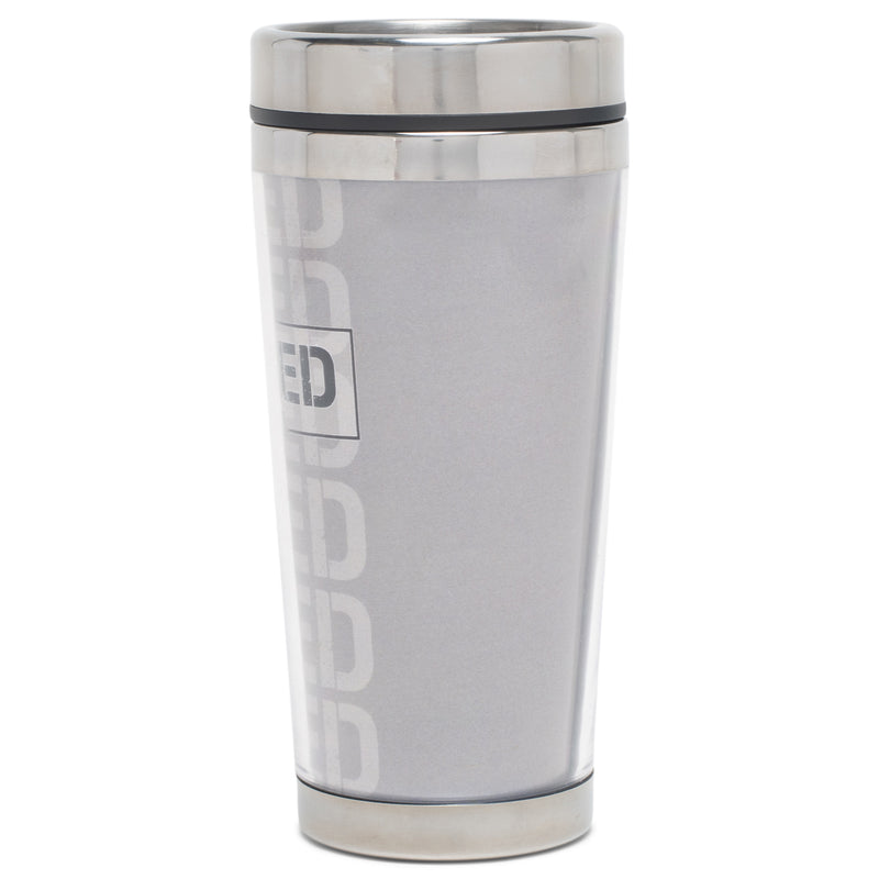 Retired EST. 2021 Stone Gray and Black 16 Ounces Stainless Steel Travel Tumbler